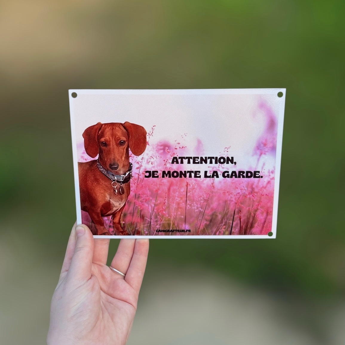 Plaque je monte la garde – Image 3