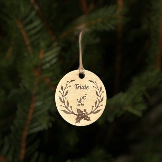 Boule de Noël - Houx