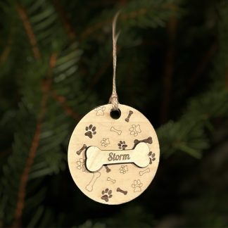 Boule de Noël - Os & Pattounes