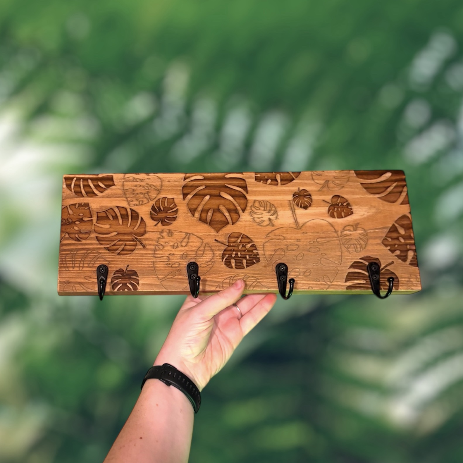 Porte laisse - Monstera