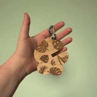 Porte sac à crottes - Monstera